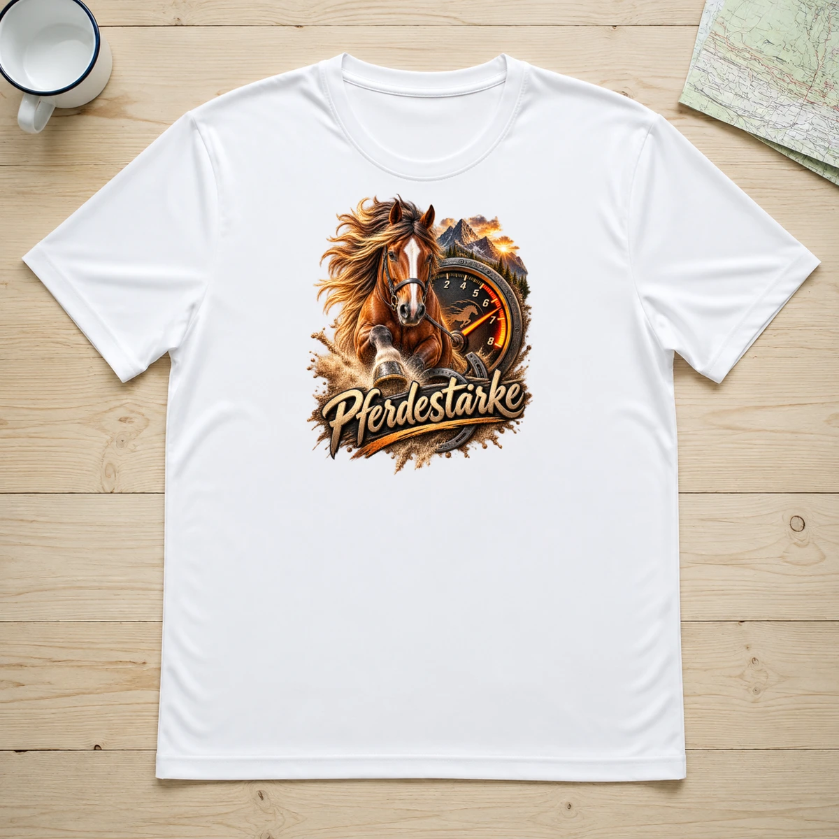 Pferdestärke T-Shirt Sublimation | Marketing-MV
