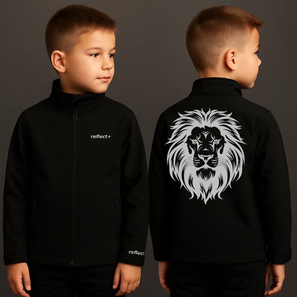 Löwenkopf Kids Softshell Jacket | reflect+ by Marketing-MV