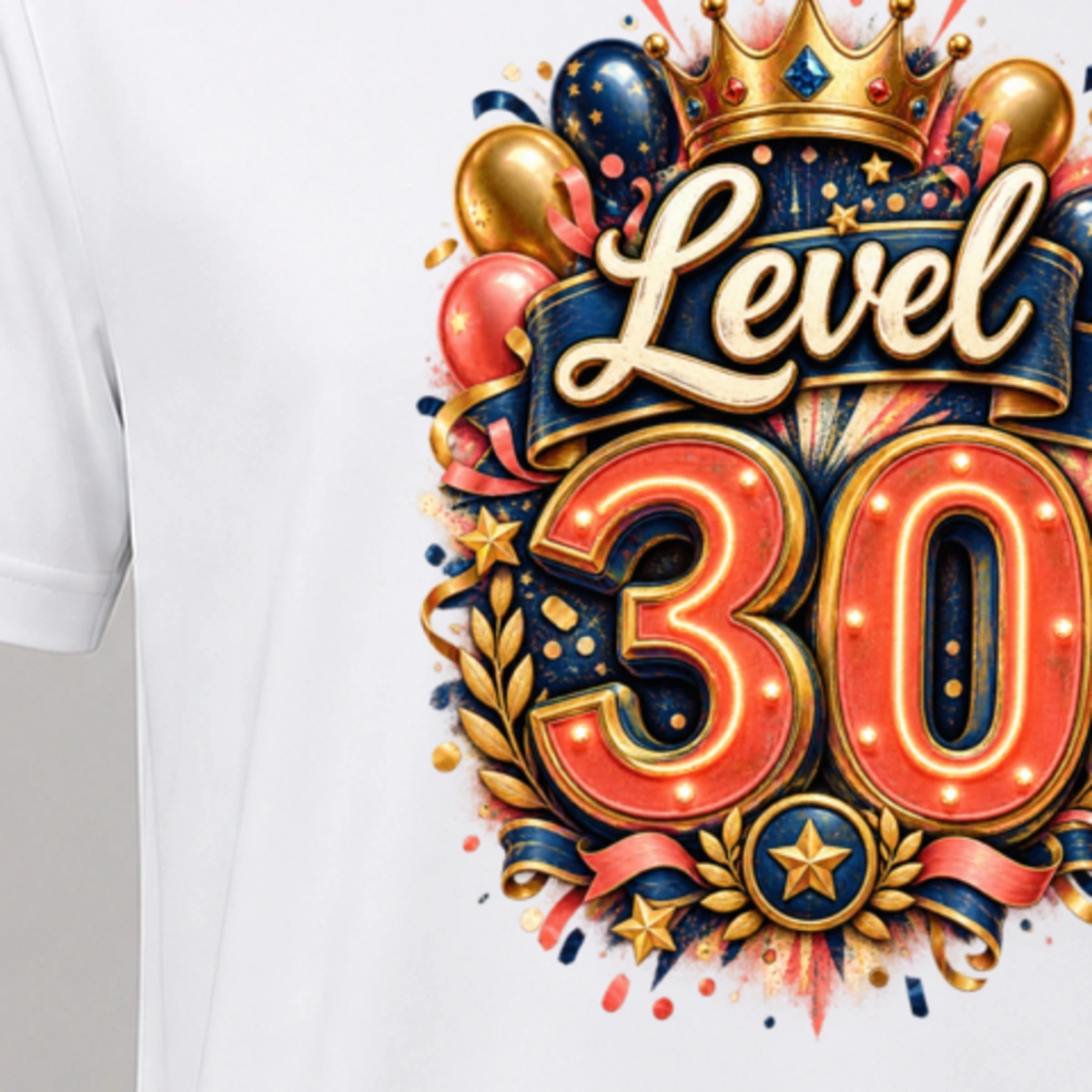 Level 30 T-Shirt Sublimation | Marketing-MV