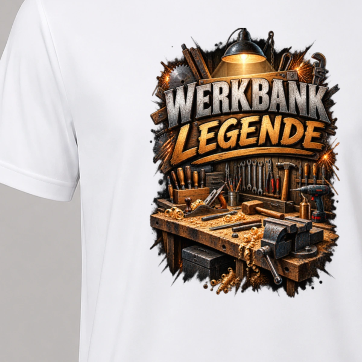 Werkbank Legende T-Shirt Sublimation | Marketing-MV