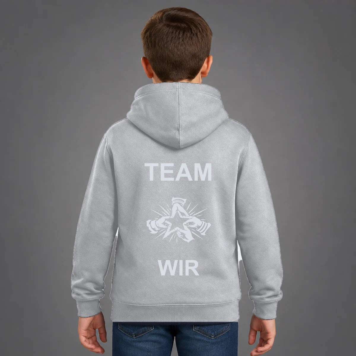 RPK55-SJ — Grau / Heather Grey 58