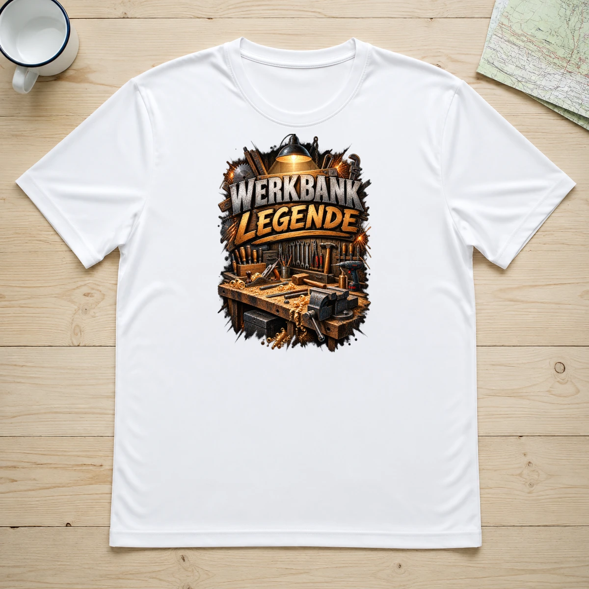 Werkbank Legende T-Shirt Sublimation | Marketing-MV