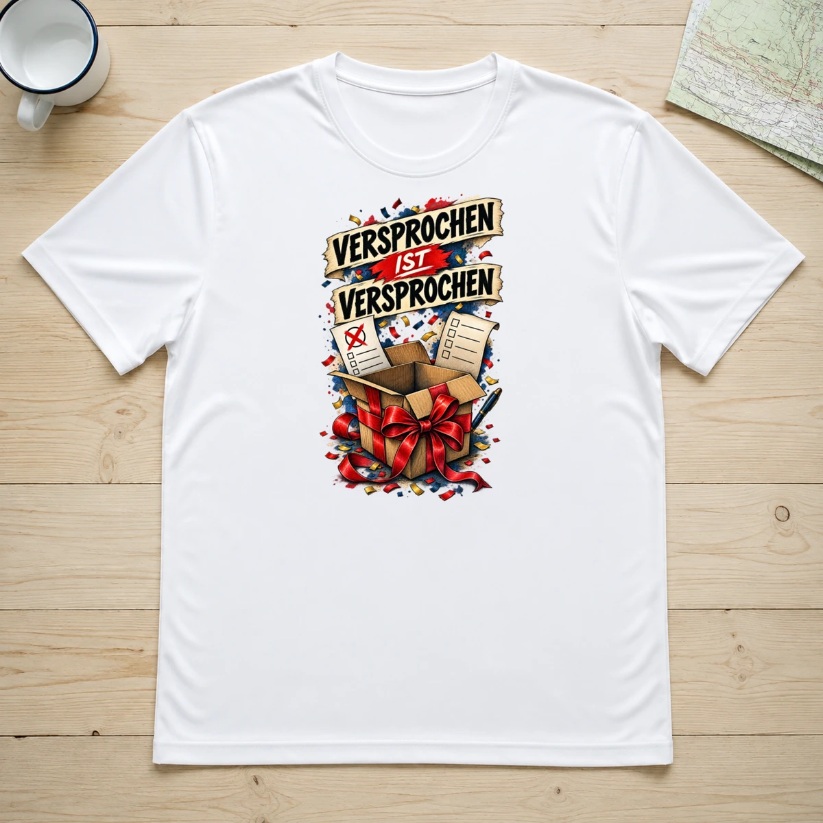 Versprochen ist versprochen T-Shirt Sublimation | Marketing-MV
