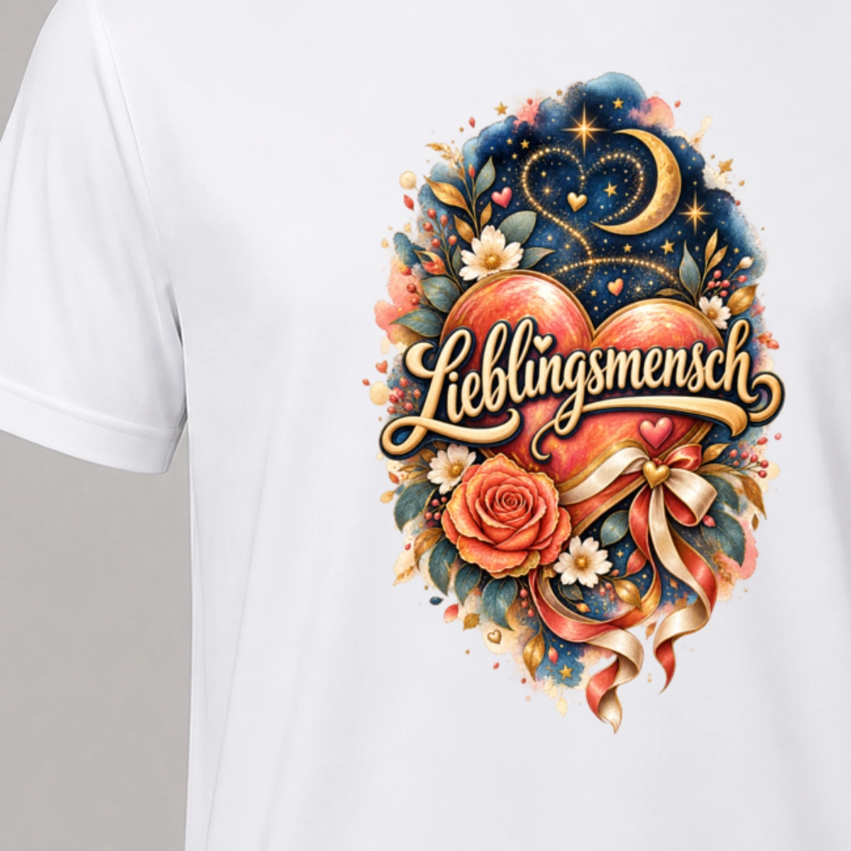Lieblingsmensch T-Shirt Sublimation | Marketing-MV