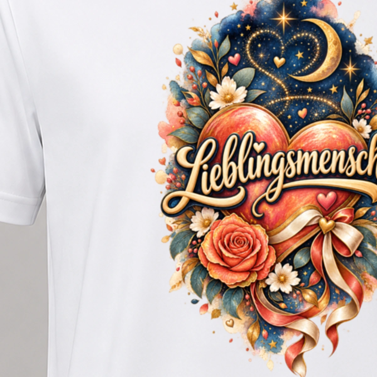 Lieblingsmensch T-Shirt Sublimation | Marketing-MV