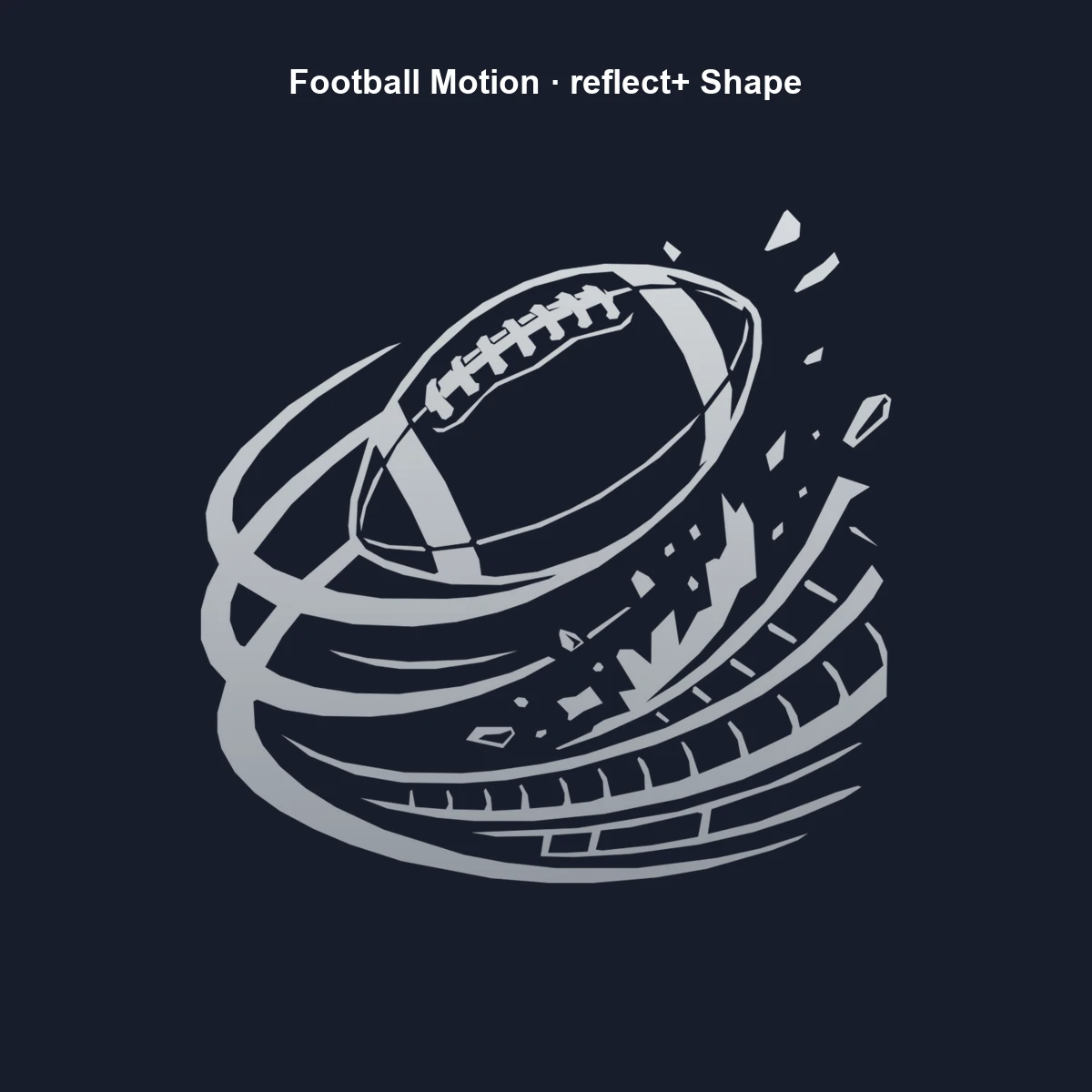 Football Motion Shape | reflect+ by Marketing-MV
