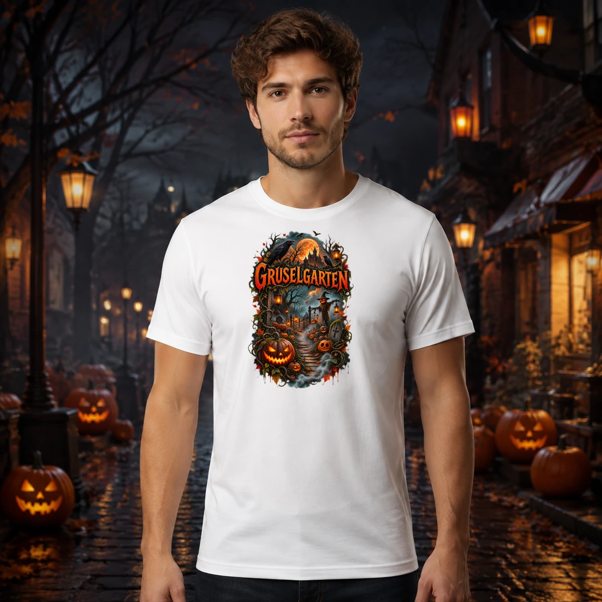 Gruselgarten T-Shirt Sublimation | Marketing-MV