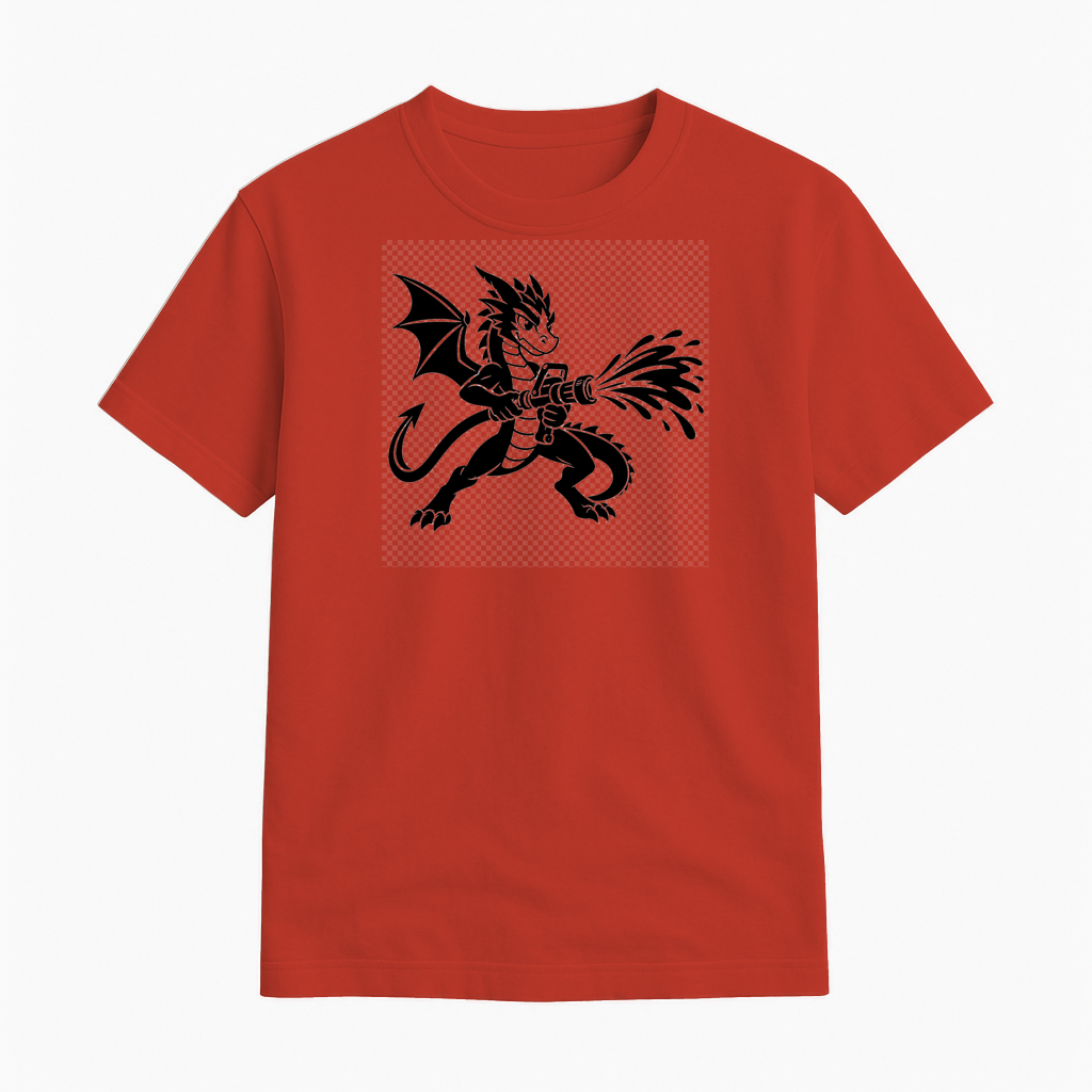 Feuerdrache  – Jugendfeuerwehr Shirt by Marketing-MV