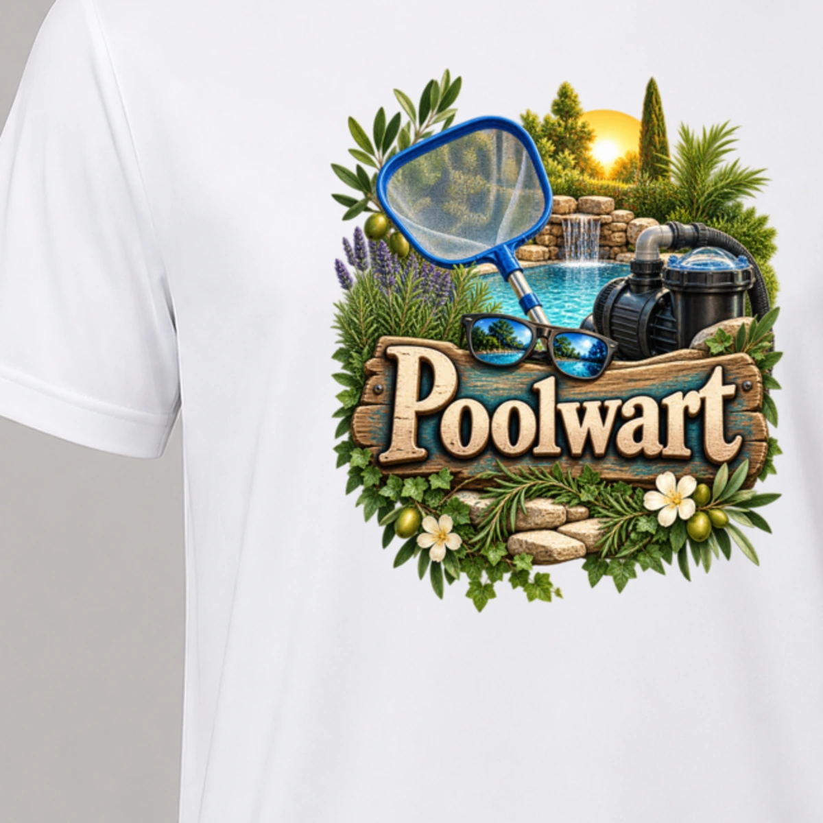 Poolwart T-Shirt Sublimation | Marketing-MV