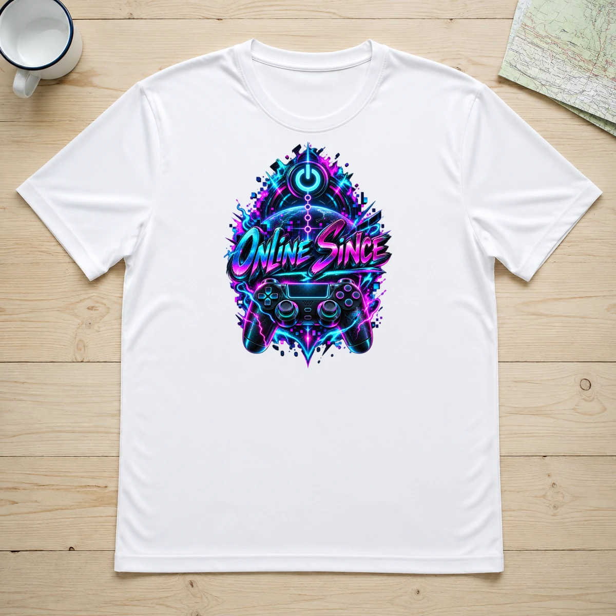 Online Since T-Shirt Sublimation | Marketing-MV