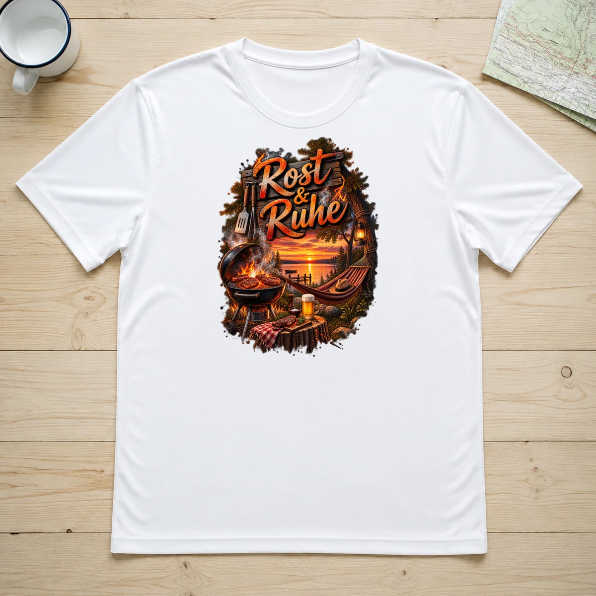 Rost und Ruhe T-Shirt Sublimation | Marketing-MV