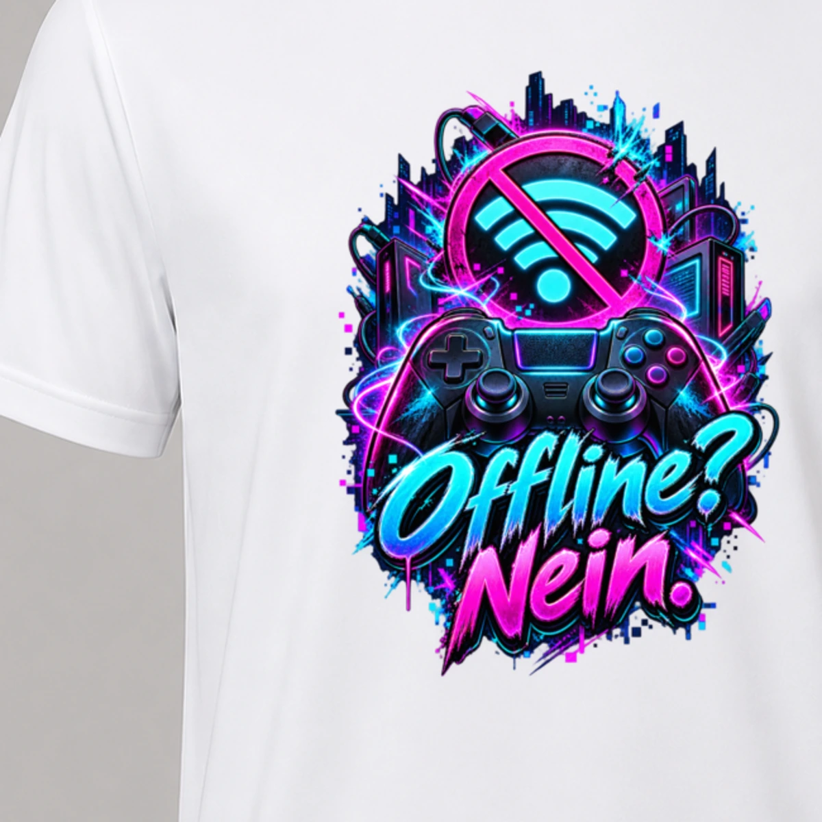 Offline Nein T-Shirt Sublimation | Marketing-MV