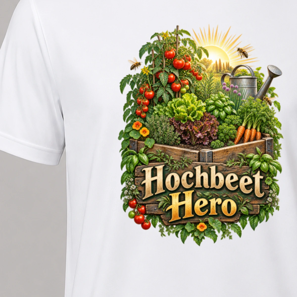 Hochbeet Hero T-Shirt Sublimation | Marketing-MV