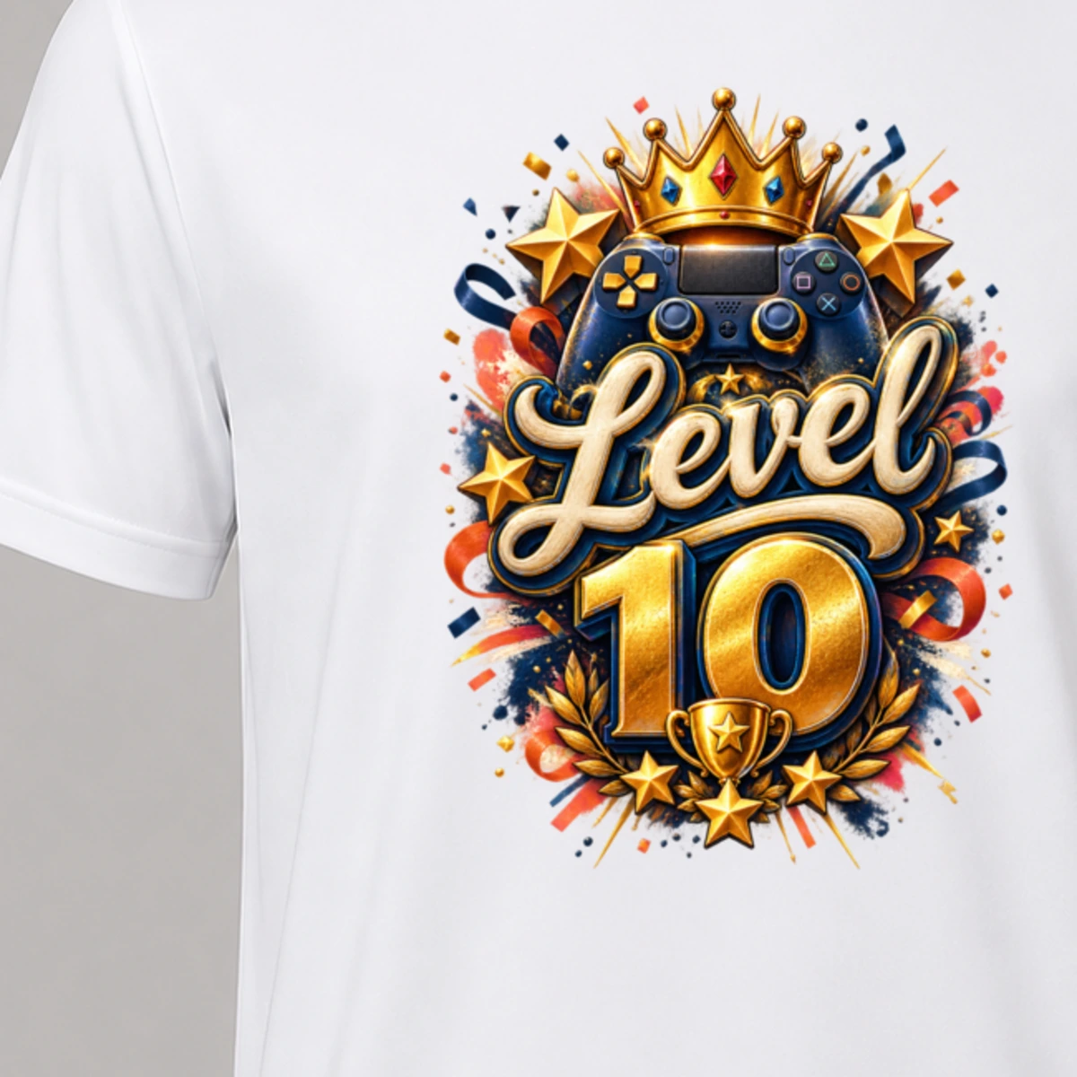 Level 10 T-Shirt Sublimation | Marketing-MV