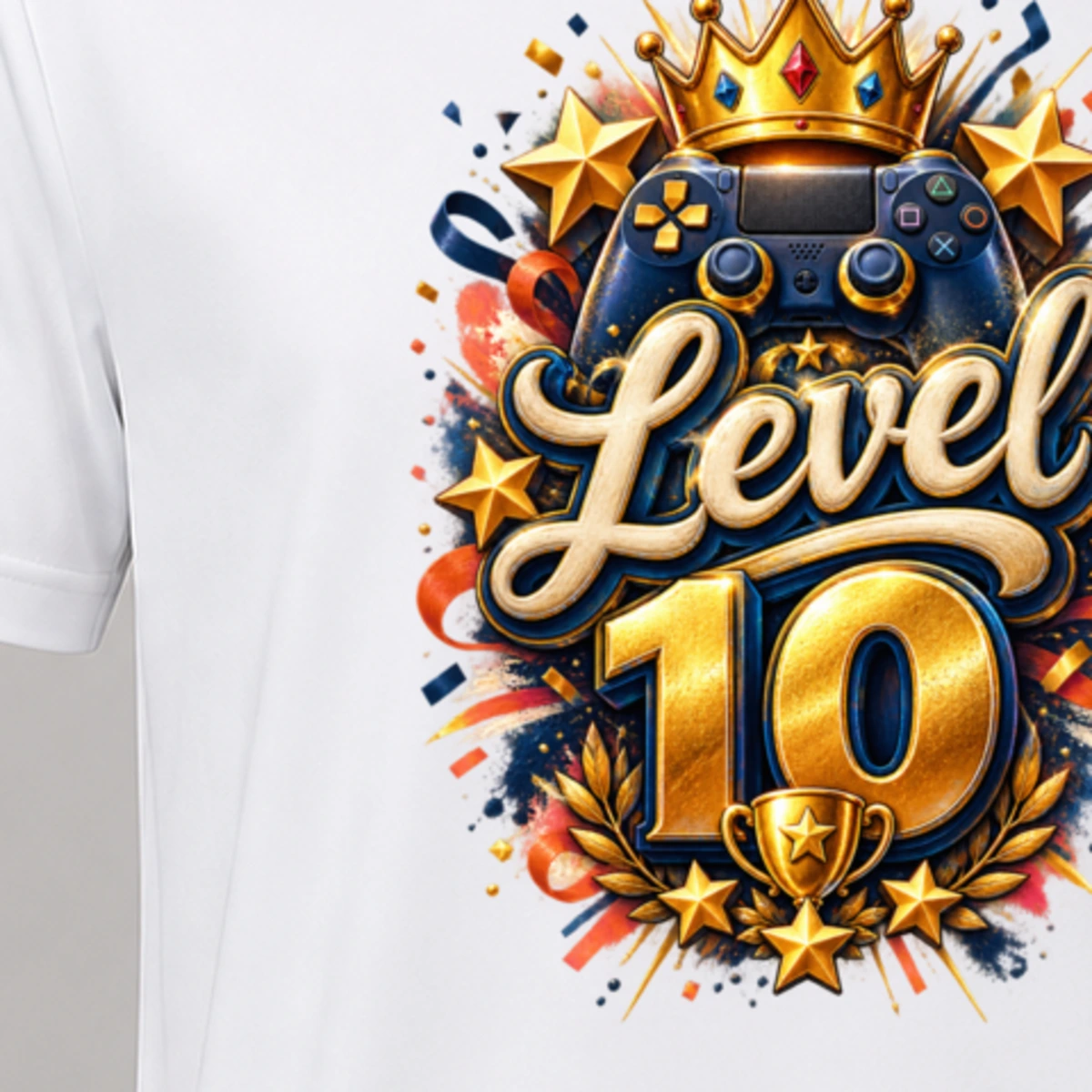 Level 10 T-Shirt Sublimation | Marketing-MV