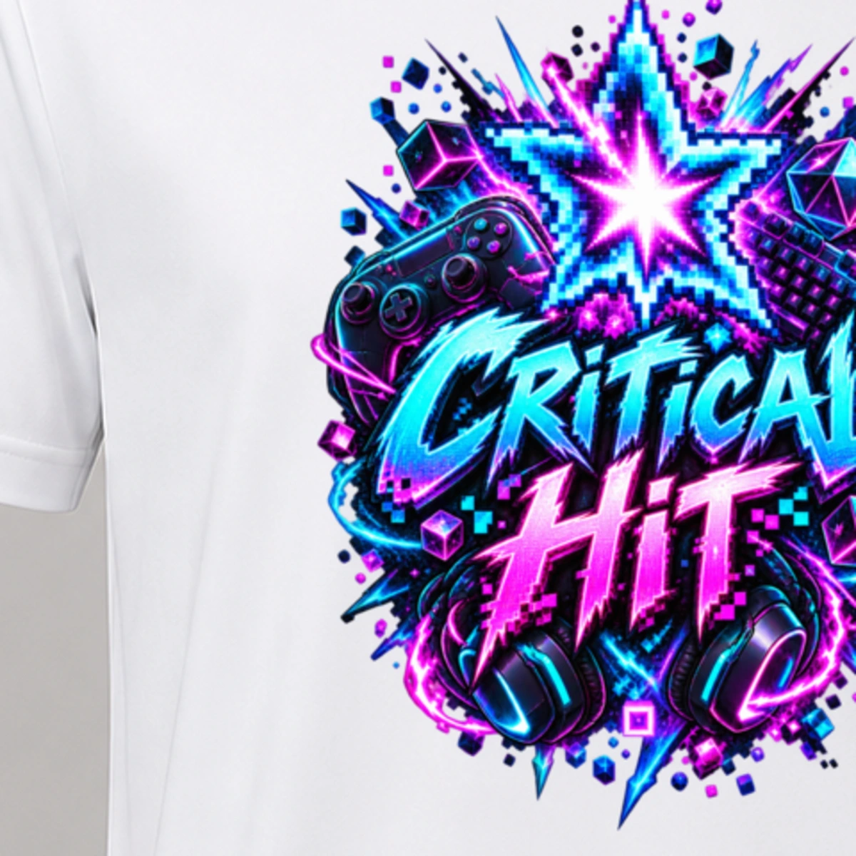 Critical Hit T-Shirt Sublimation | Marketing-MV
