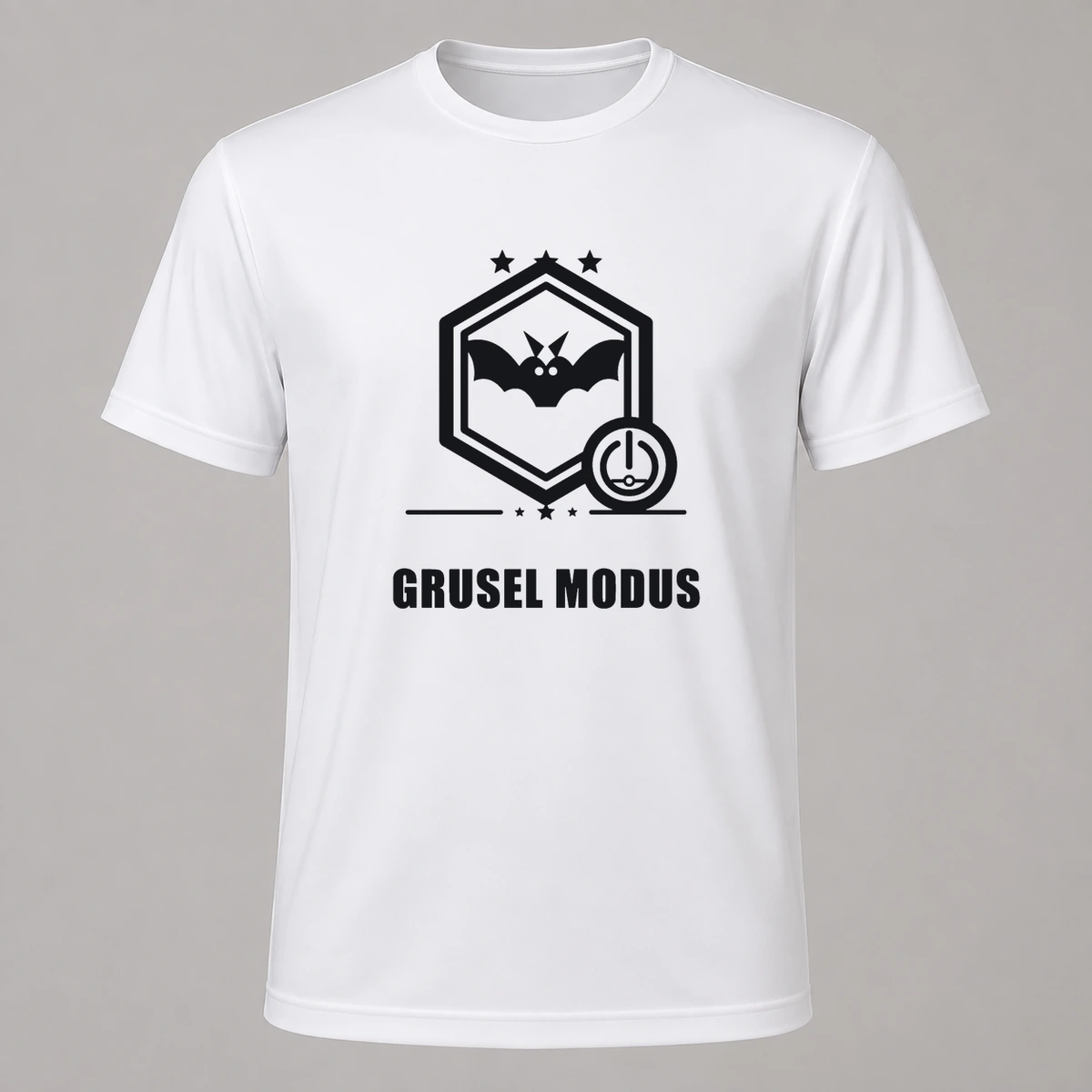 Grusel Modus T-Shirt Flexdruck | Marketing-MV