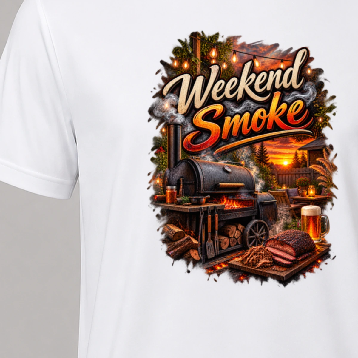 Weekend Smoke T-Shirt Sublimation | Marketing-MV