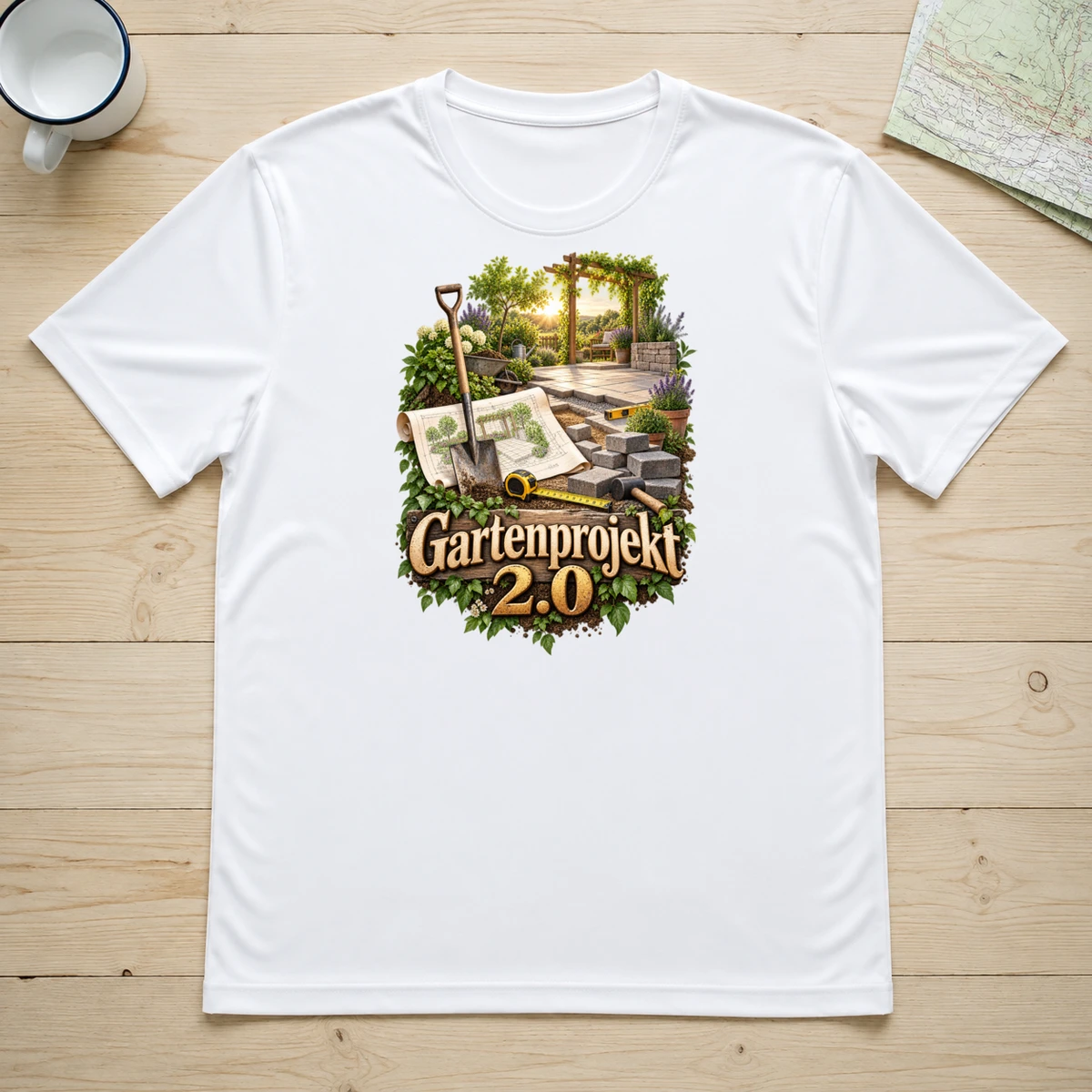 Gartenprojekt 2 0 T-Shirt Sublimation | Marketing-MV