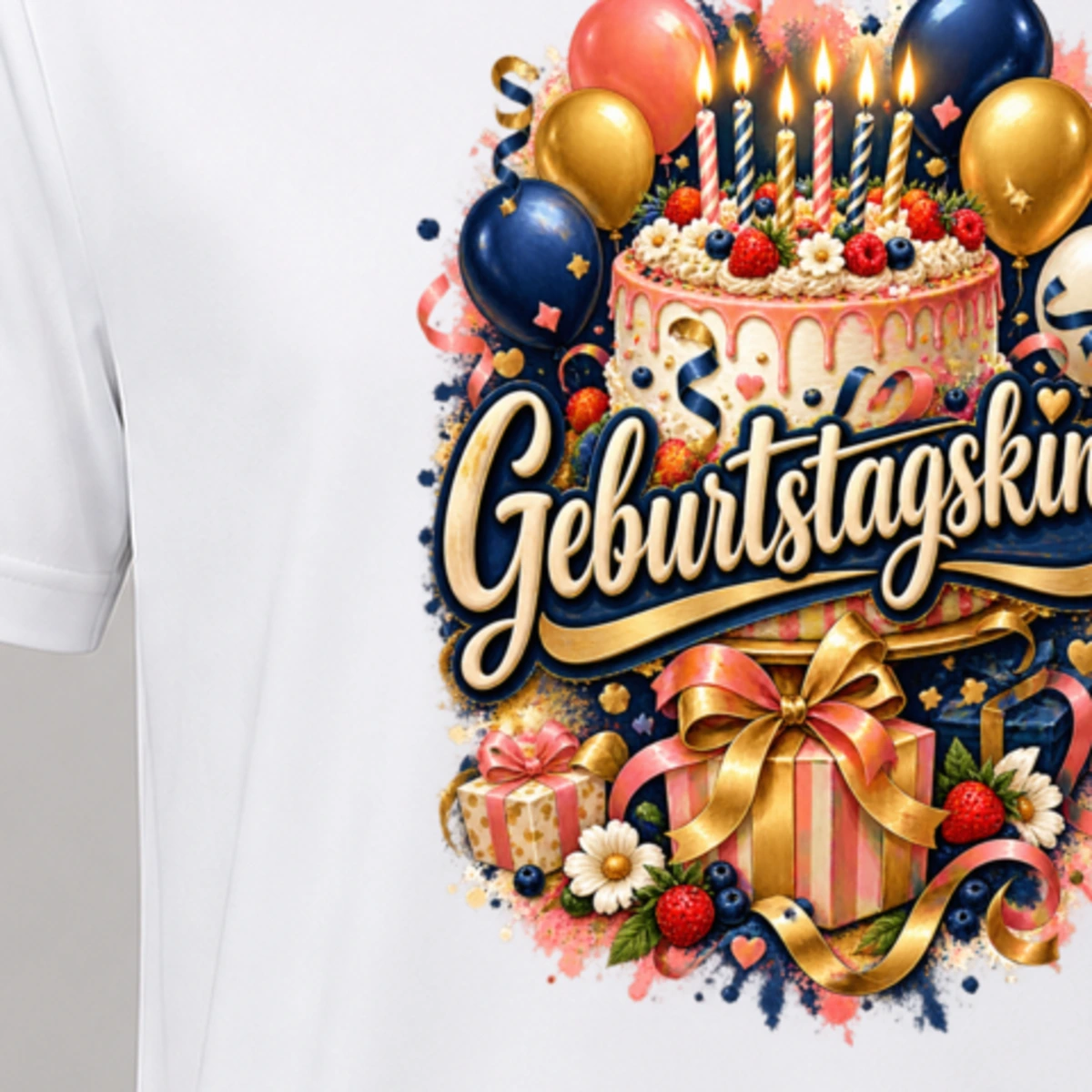 Geburtstagskind T-Shirt Sublimation | Marketing-MV