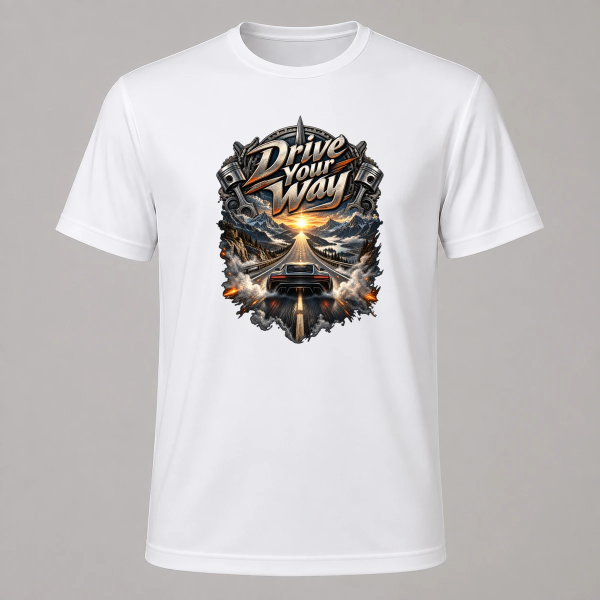 Drive your Way T-Shirt Sublimation | Marketing-MV
