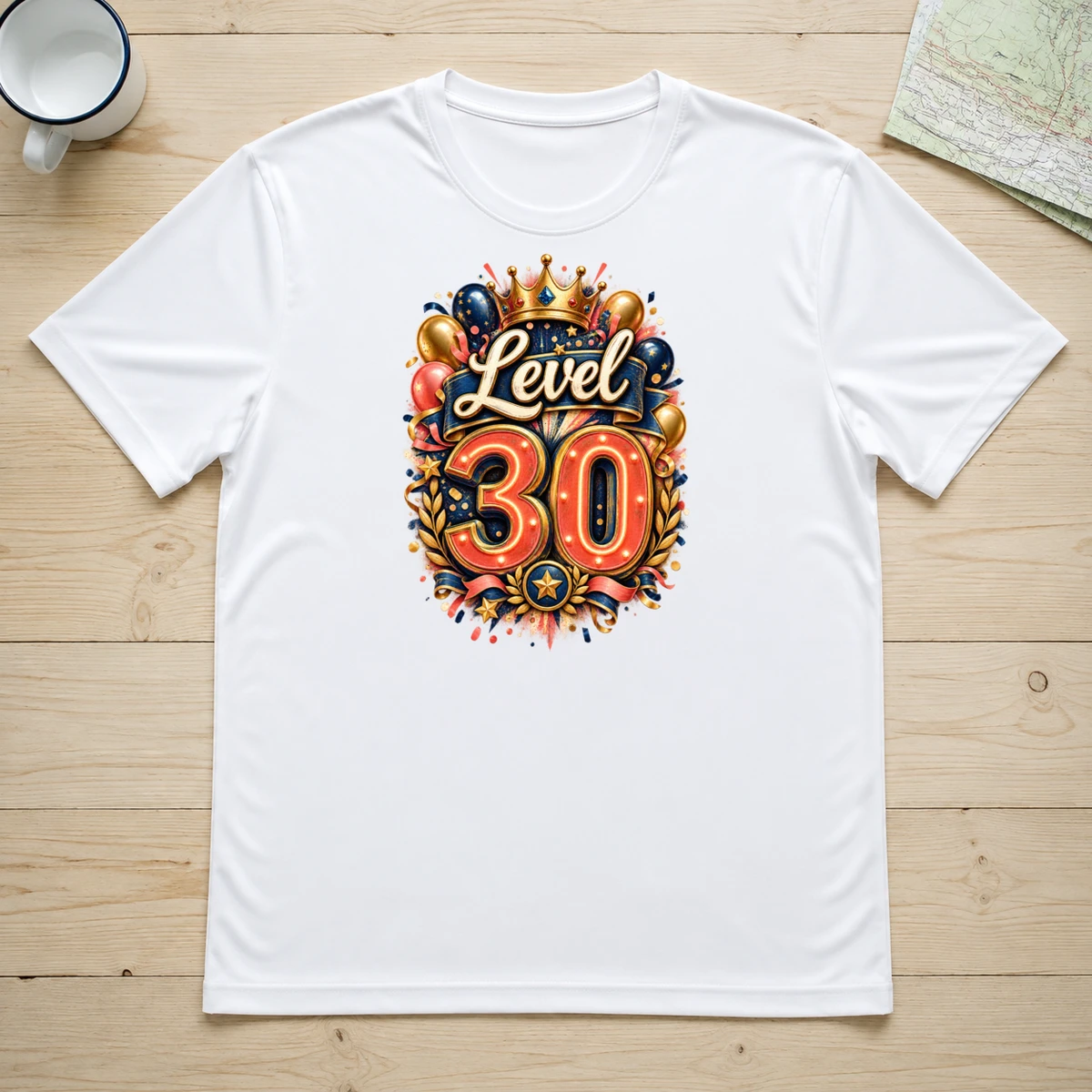 Level 30 T-Shirt Sublimation | Marketing-MV