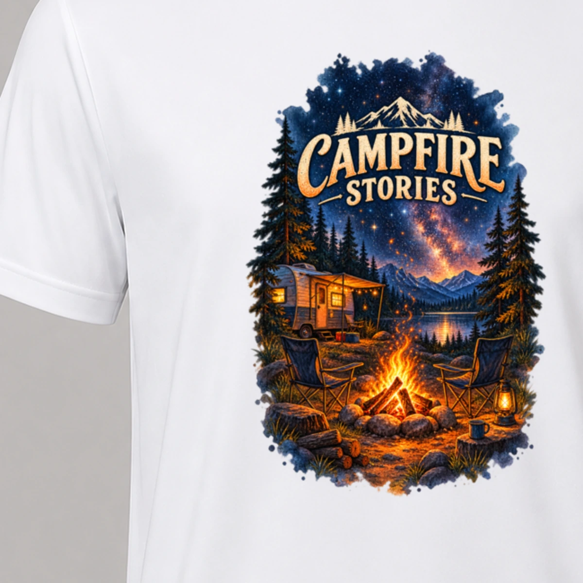 Campfire Stories T-Shirt Sublimation | Marketing-MV