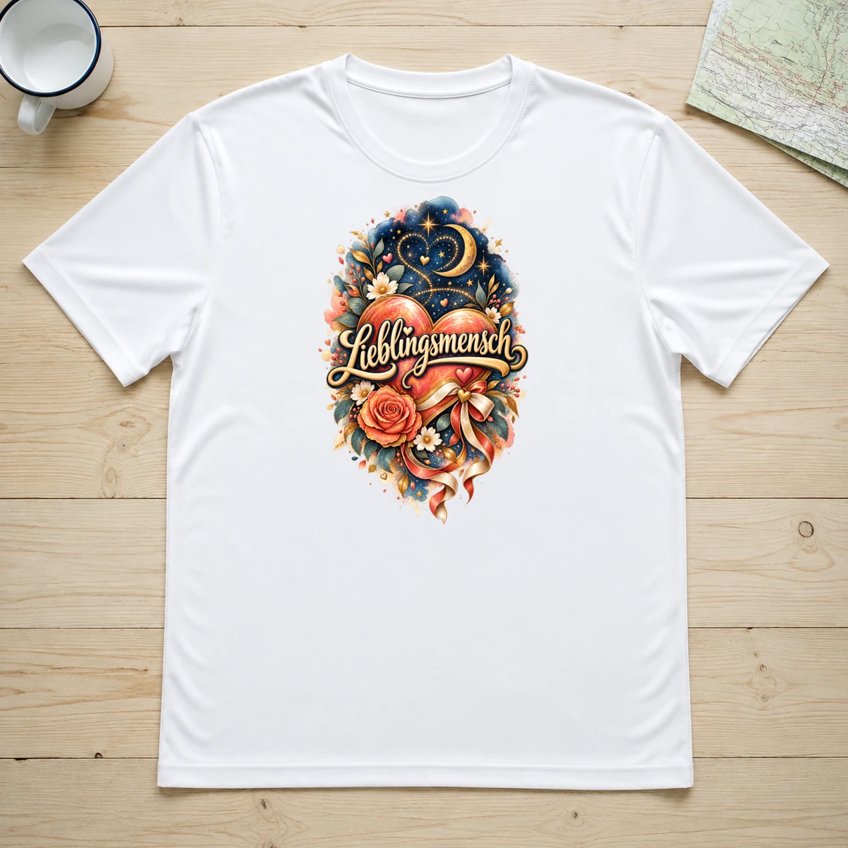 Lieblingsmensch T-Shirt Sublimation | Marketing-MV