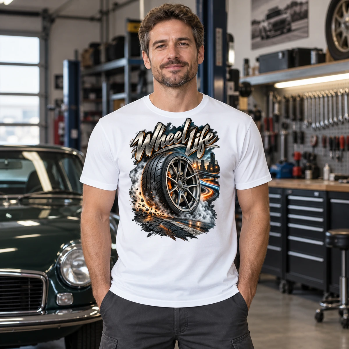 Wheel Life T-Shirt Sublimation | Marketing-MV