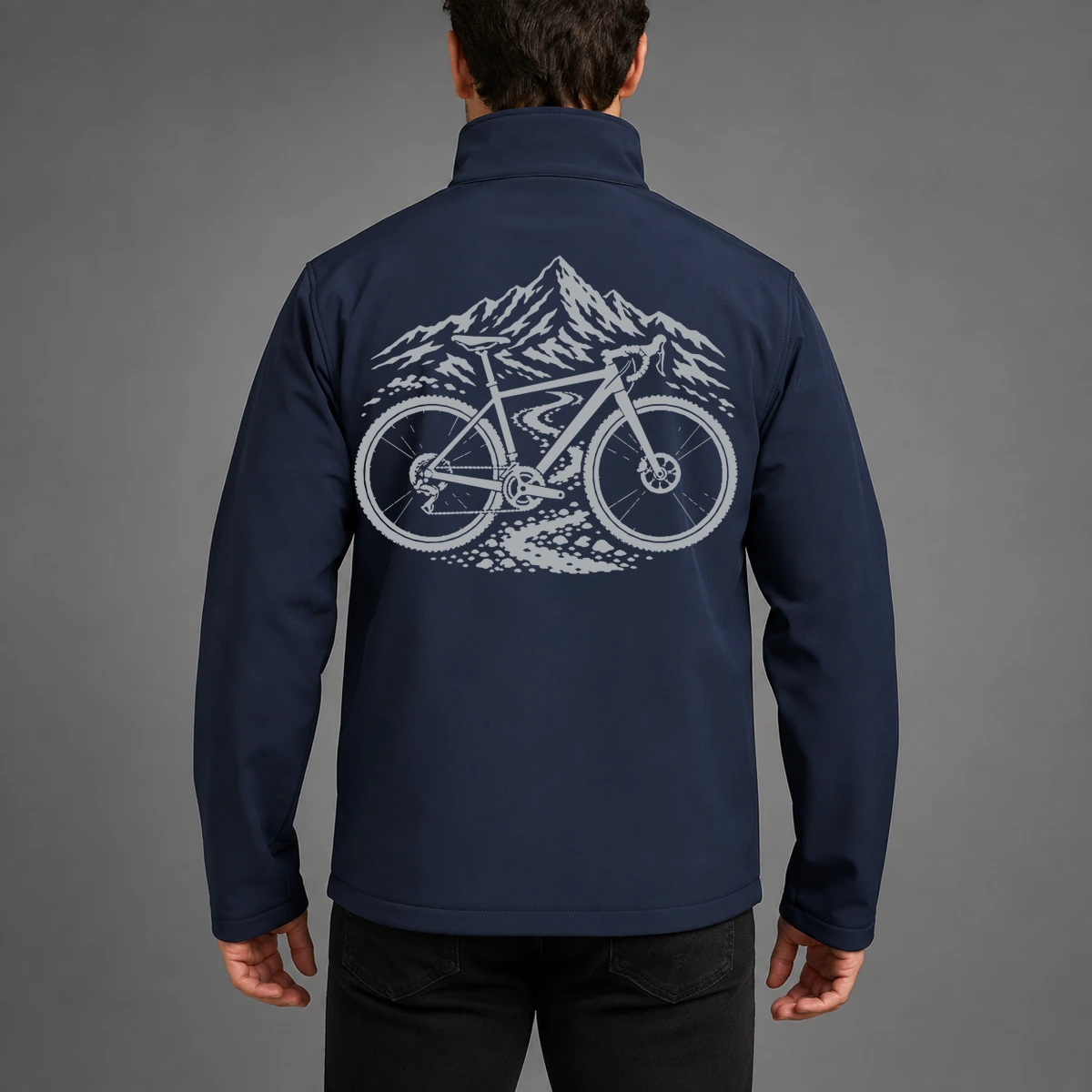 Gravel Bike Softshelljacke | reflect+ by Marketing-MV