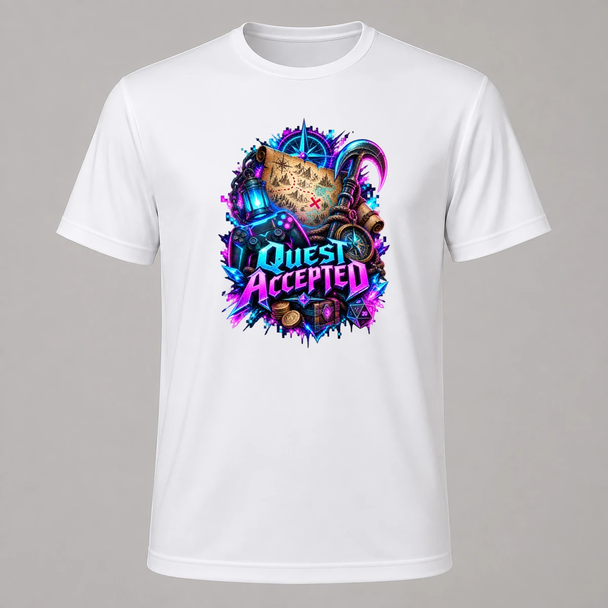 Quest Accepted T-Shirt Sublimation | Marketing-MV