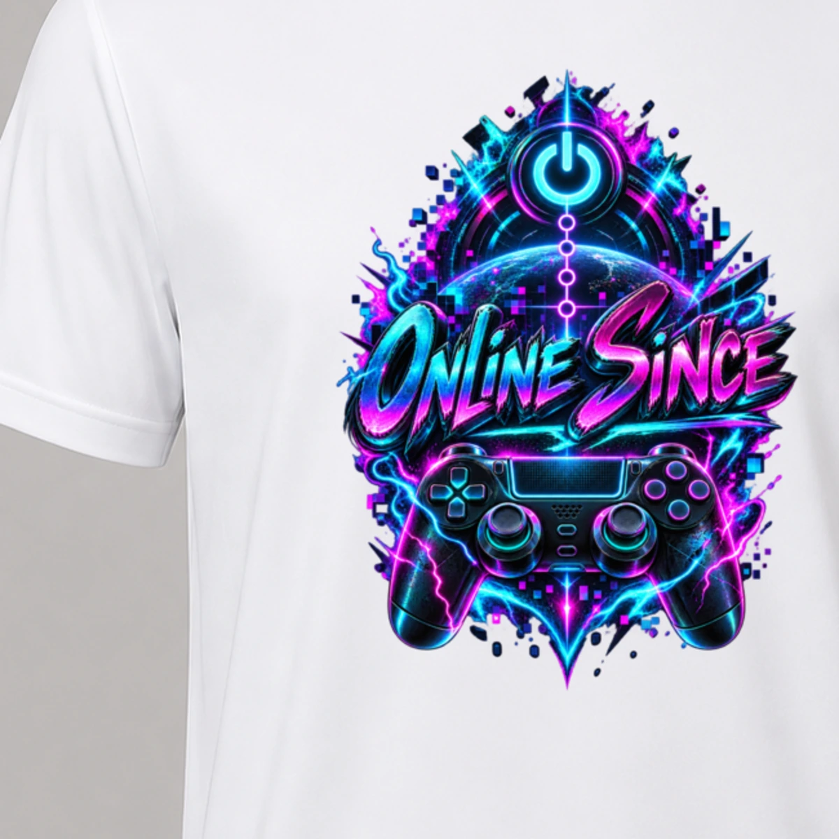 Online Since T-Shirt Sublimation | Marketing-MV