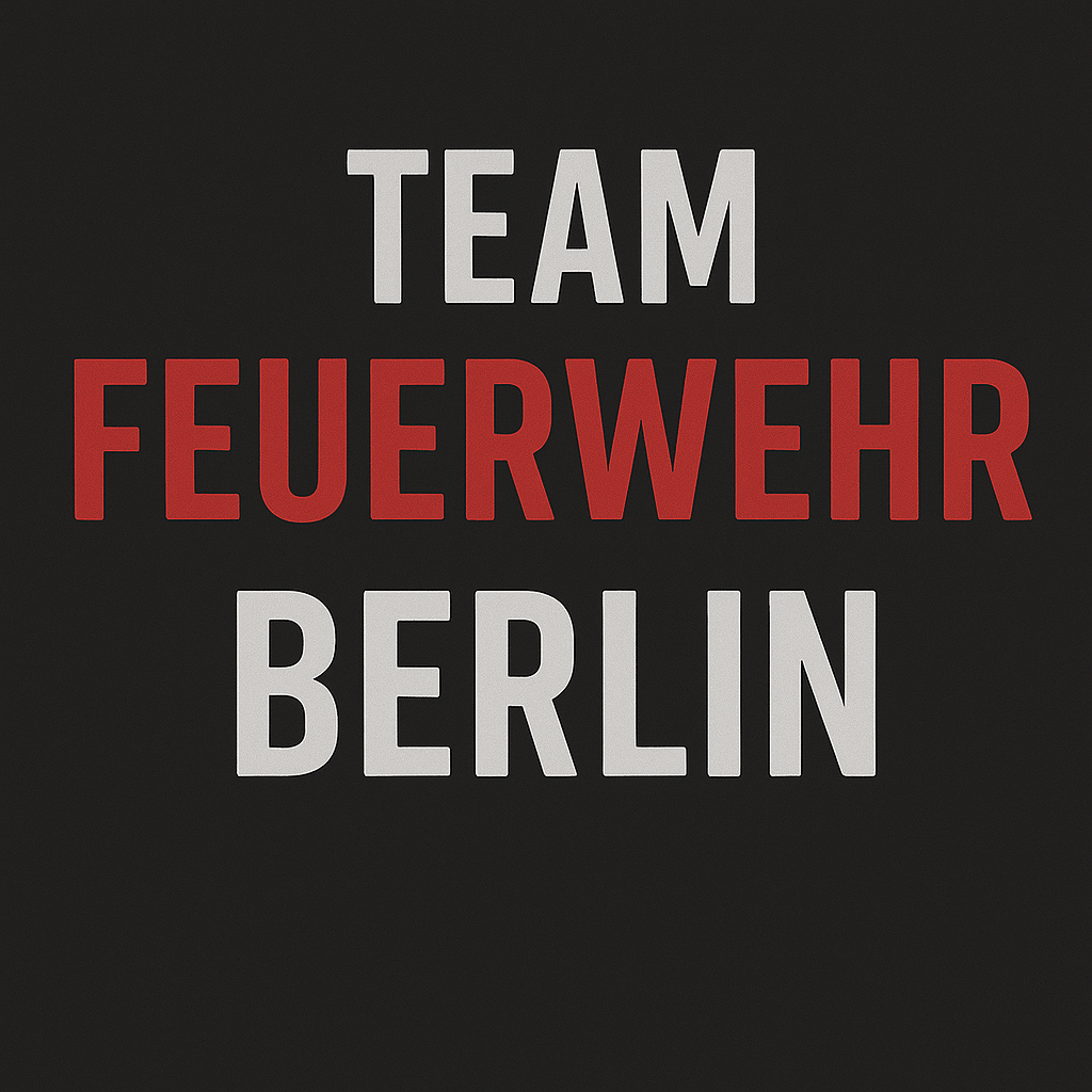 Feuerwehr T-Shirt »Team Feuerwehr« – Navy