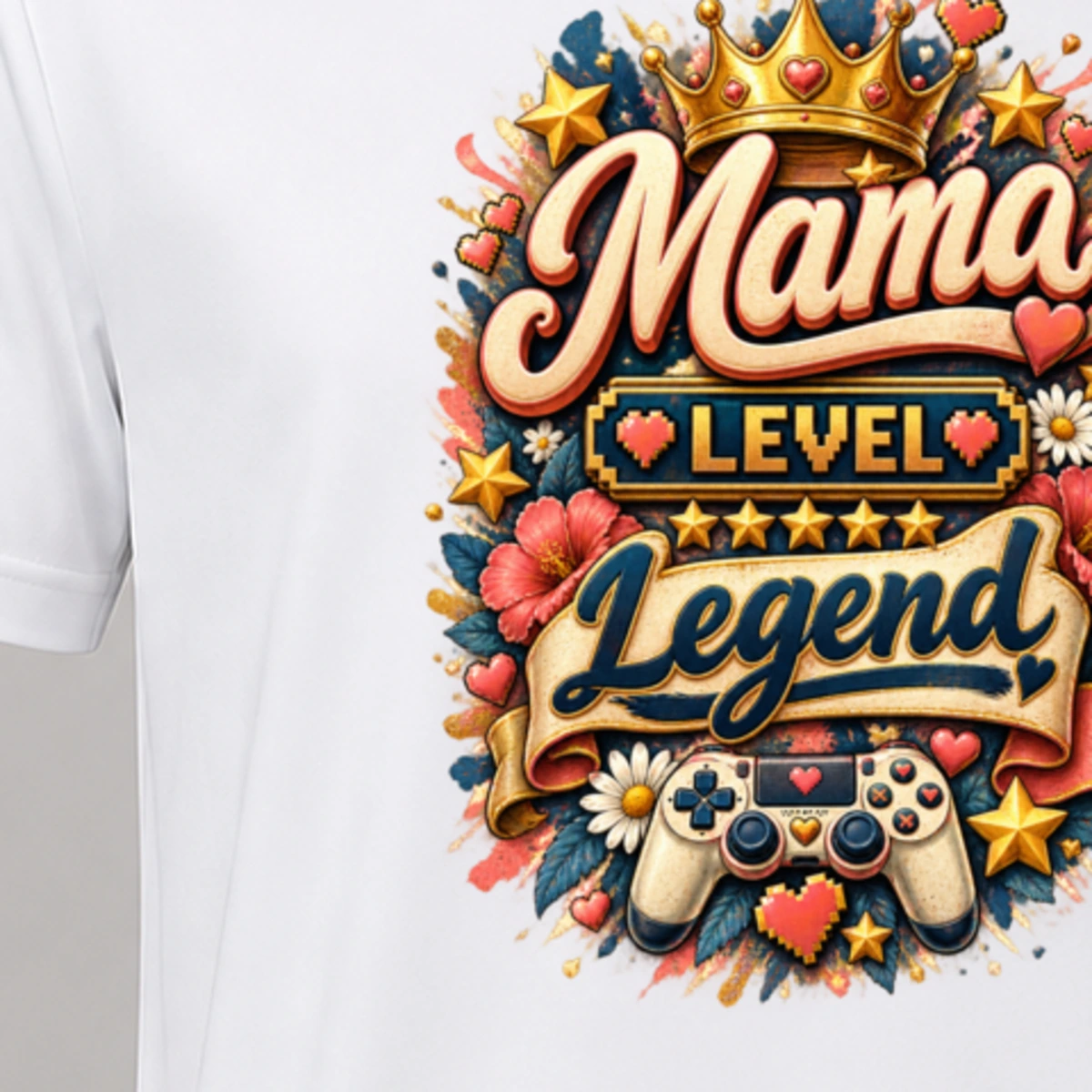 Mama Level Legend T-Shirt Sublimation | Marketing-MV