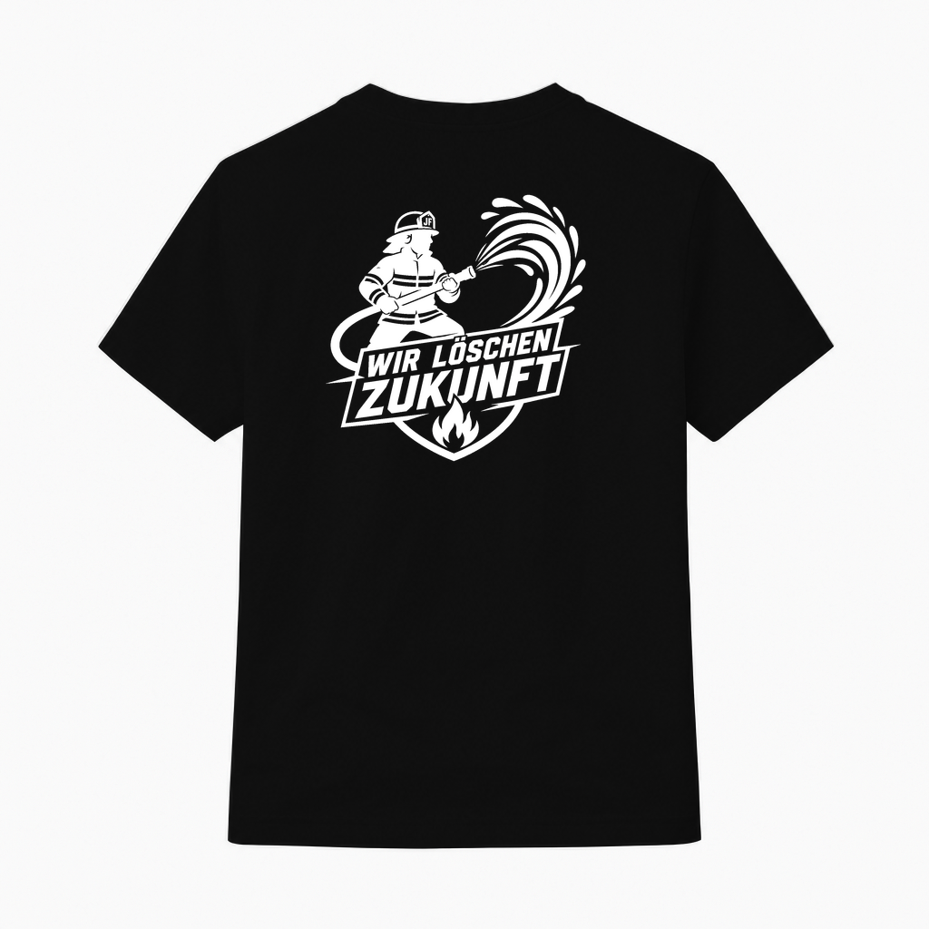 T-Shirt "Wir löschen Zukunft"| Jugendfeuerwehr Shirt by Marketing-MV.com