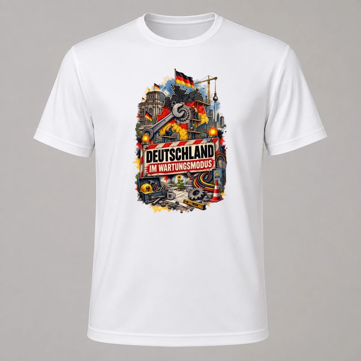 Deutschland im Wartungsmodus T-Shirt Sublimation | Marketing-MV