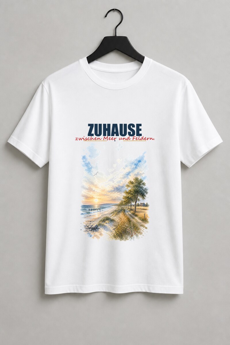 Zuhause zwischen Meer und Feldern