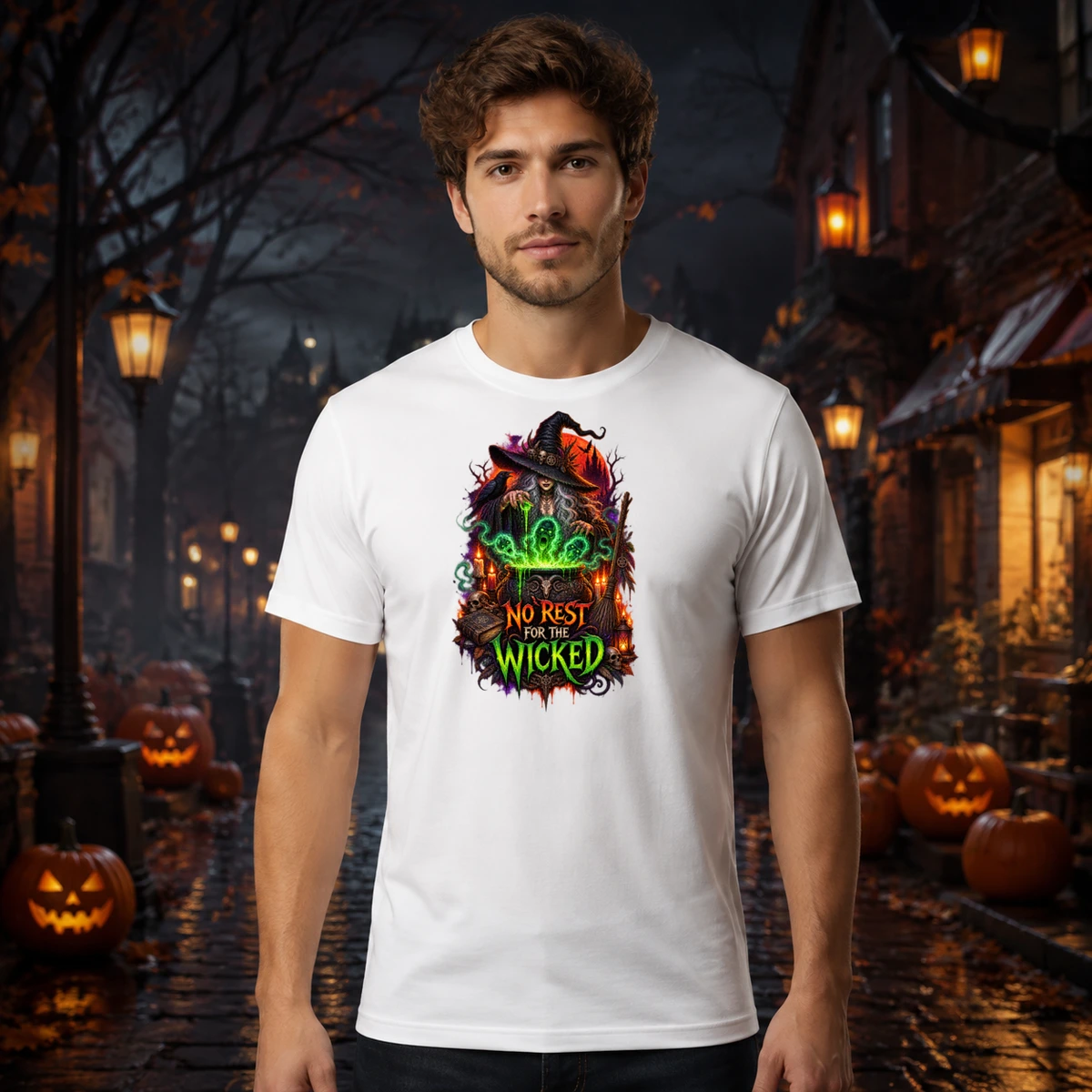 No Rest for the Wicked T-Shirt Sublimation | Marketing-MV
