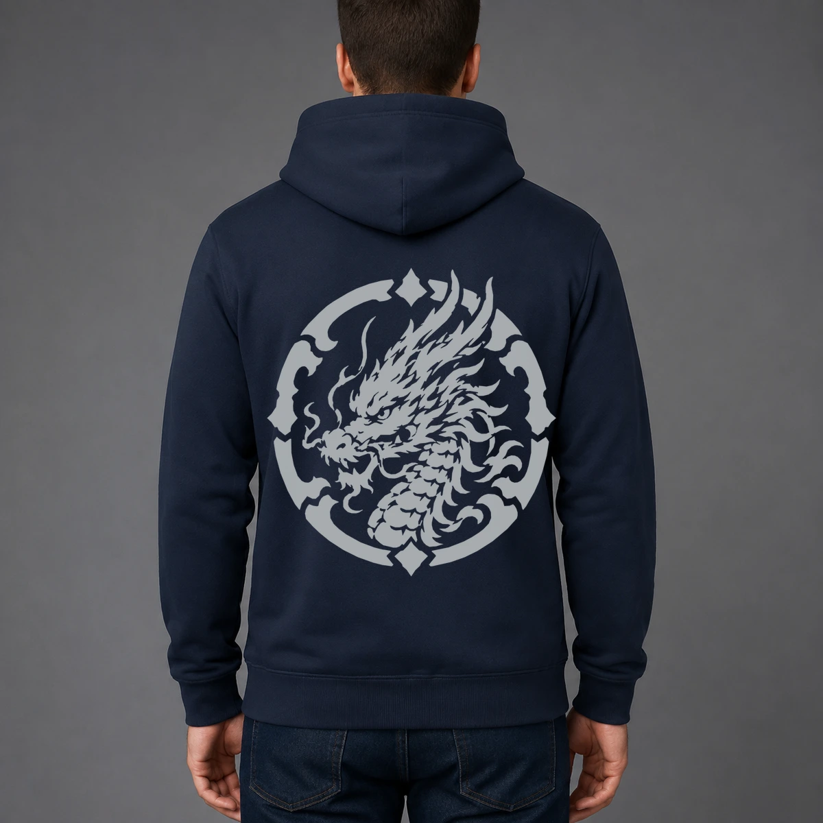 Dragon Crest Sweatshirt/Hoodie | reflect+ by Marketing-MV