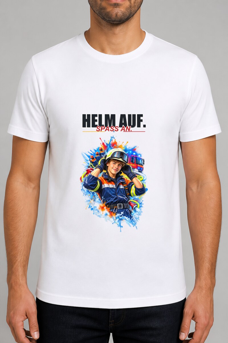 Helm auf. Spaß an.
