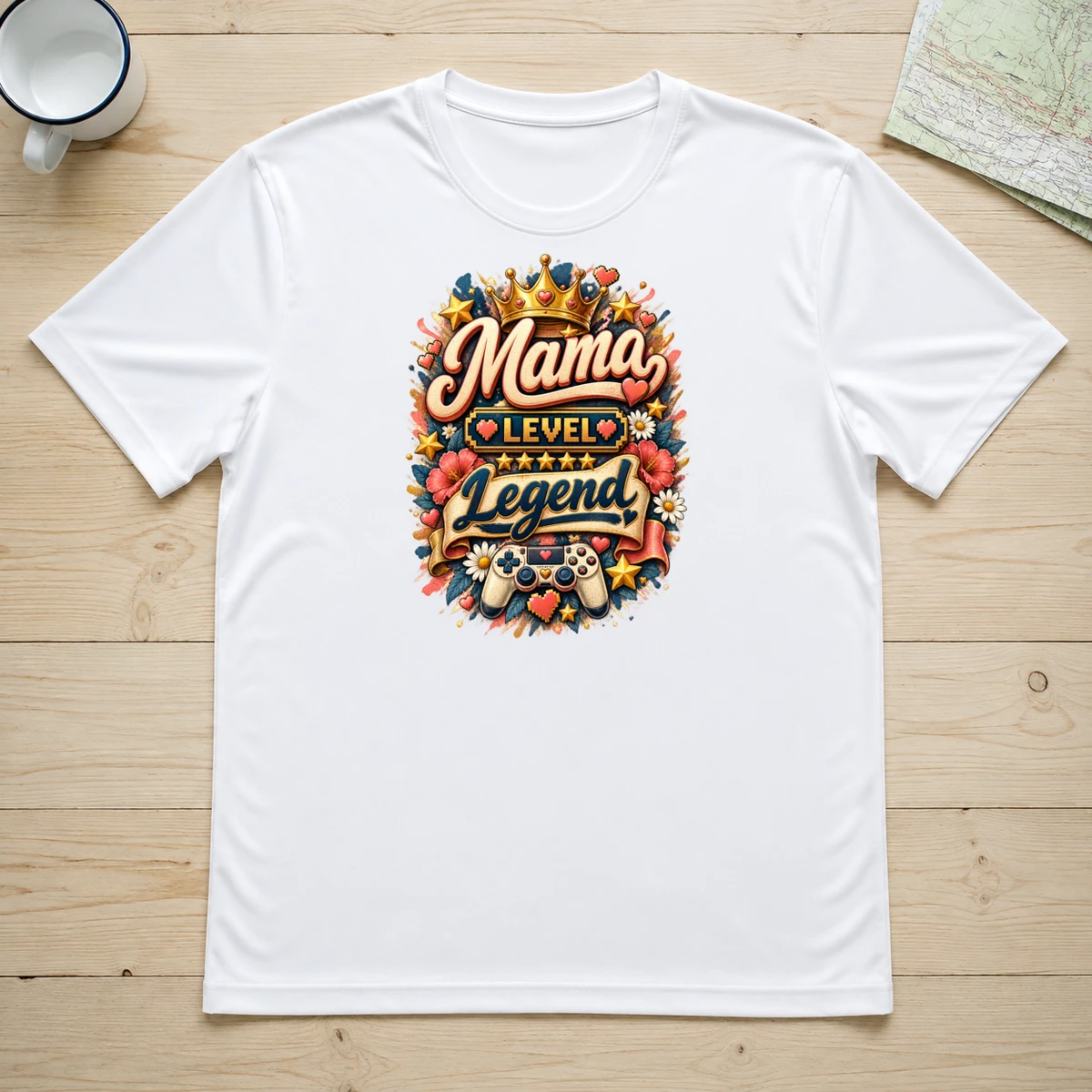 Mama Level Legend T-Shirt Sublimation | Marketing-MV