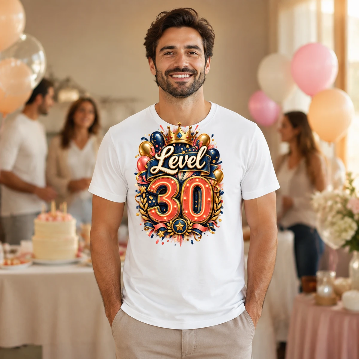 Level 30 T-Shirt Sublimation | Marketing-MV