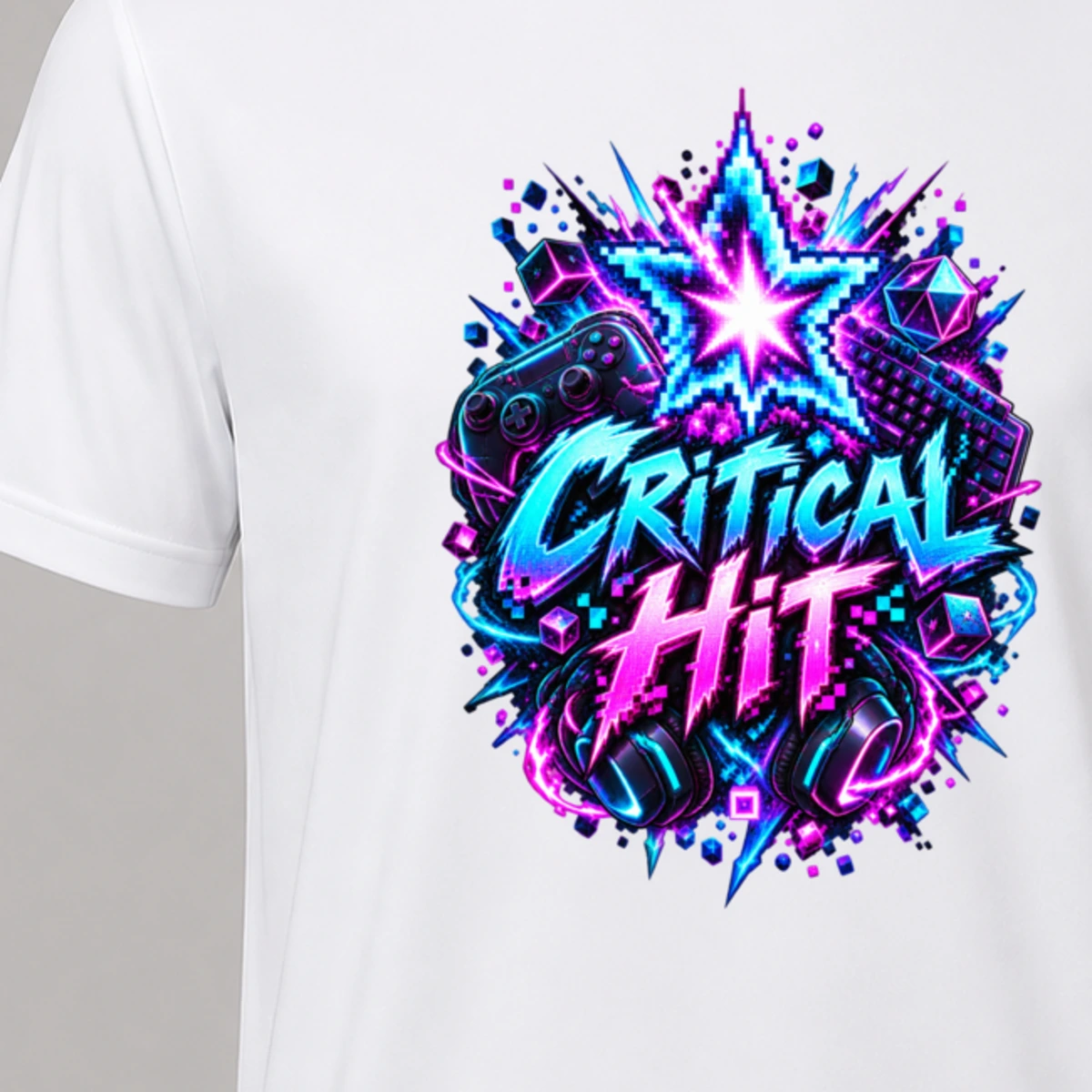 Critical Hit T-Shirt Sublimation | Marketing-MV
