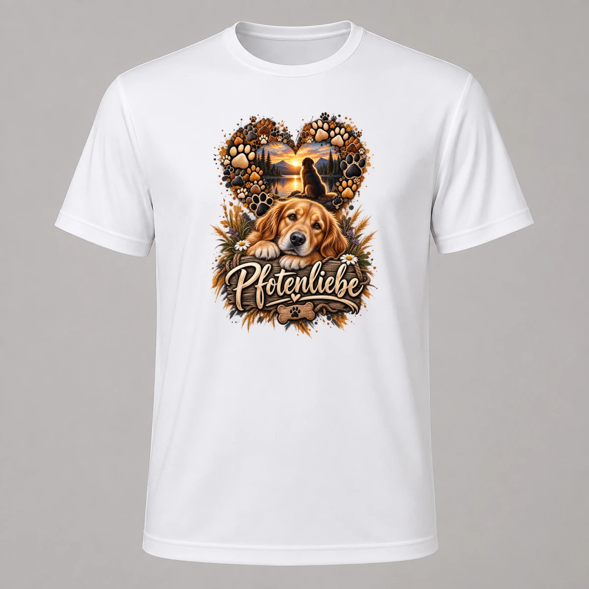 Pfotenliebe T-Shirt Sublimation | Marketing-MV