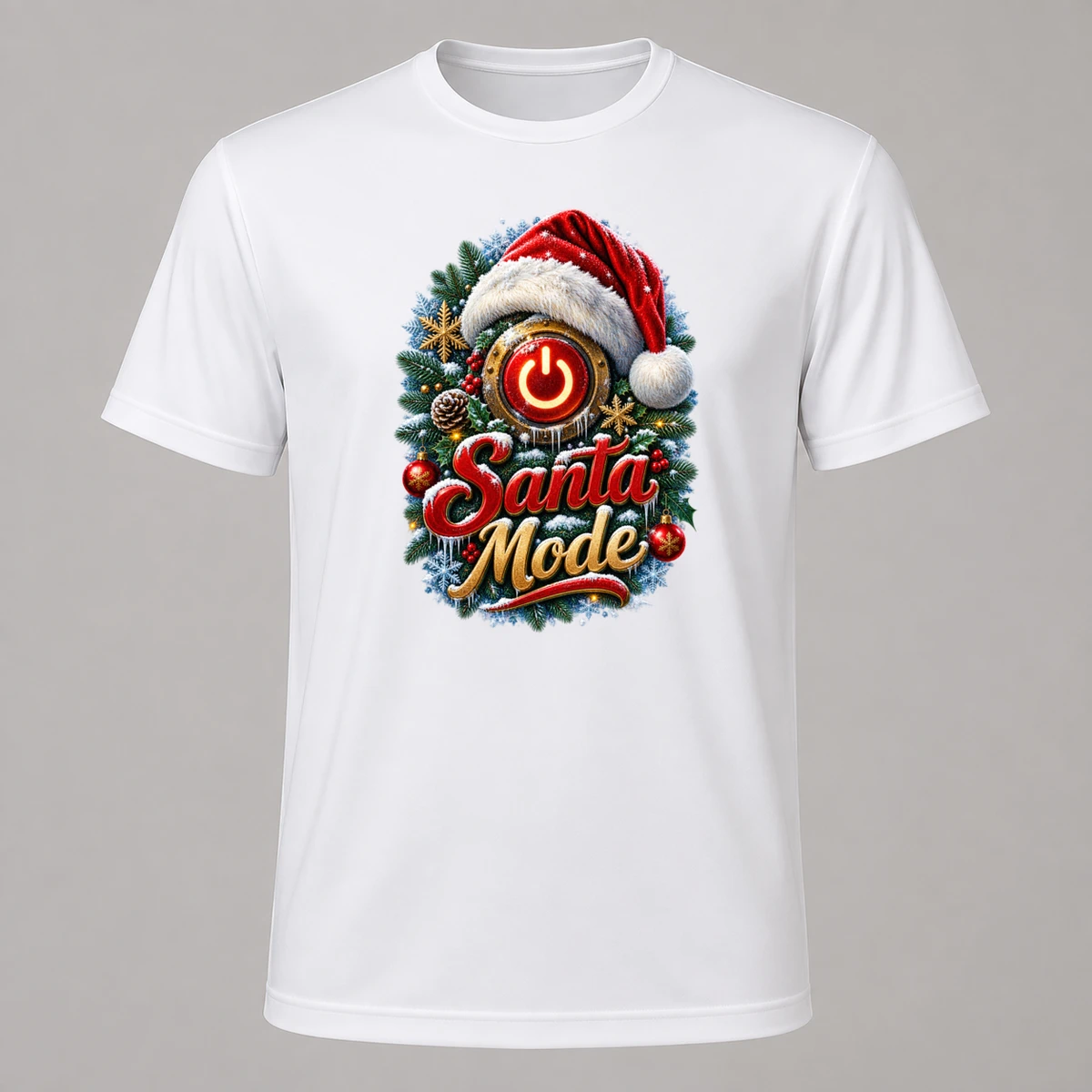 Santa Mode T-Shirt Sublimation | Marketing-MV