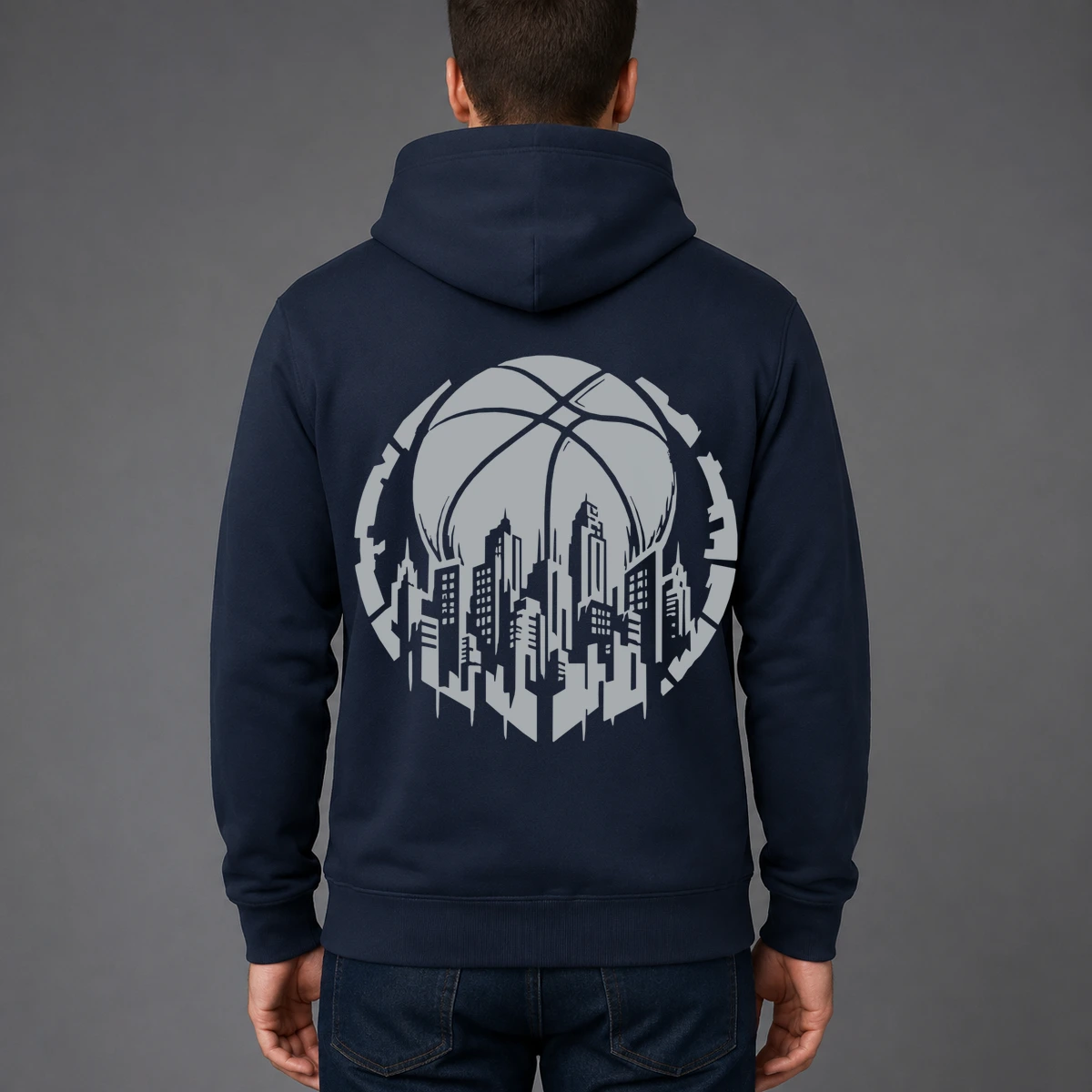 Basketball Street Sweatshirtjacke | reflect+ by Marketing-MV