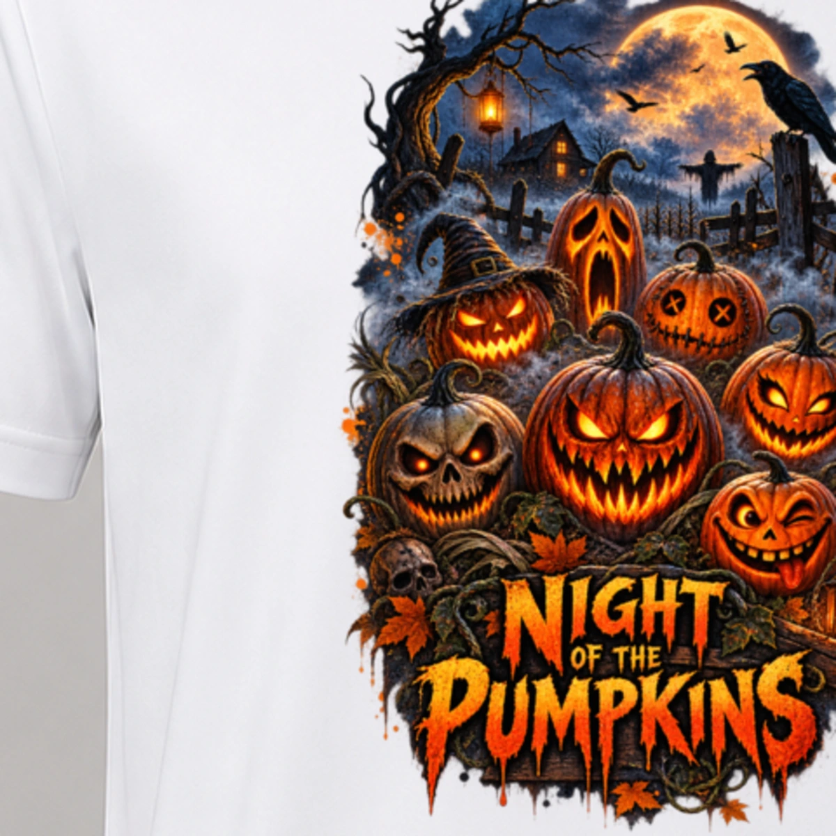 Night of the Pumpkins T-Shirt Sublimation | Marketing-MV