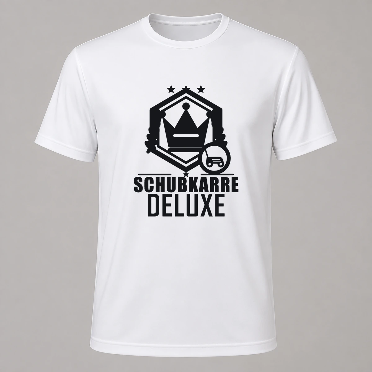 Schubkarre Deluxe T-Shirt Flexdruck | Marketing-MV