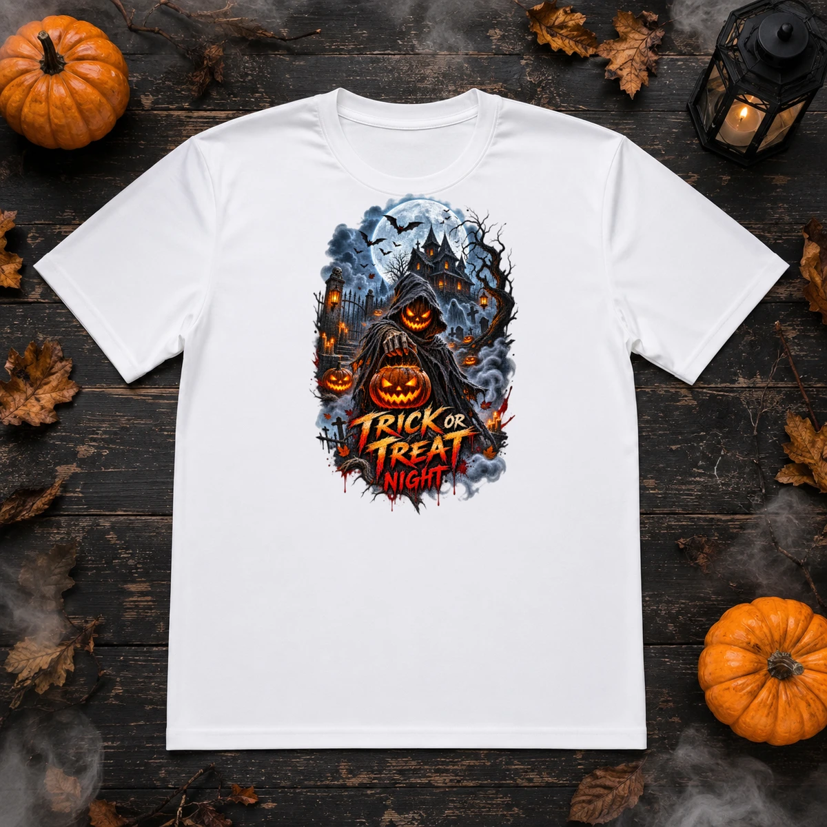Trick or Treat Night T-Shirt Sublimation | Marketing-MV