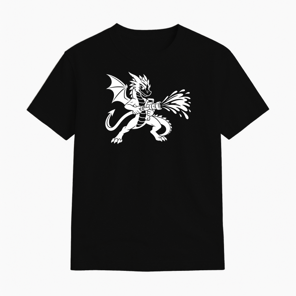 Feuerdrache  – Jugendfeuerwehr Shirt by Marketing-MV